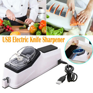 Knife Sharpener Electric | Usb Electric Knife Scissor Sharpening Tool For Kitchen